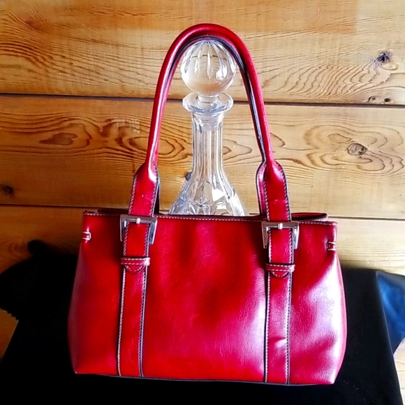 Leather handbag - Picture 2 of 4